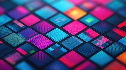 Abstract Patterned Mobile Banners