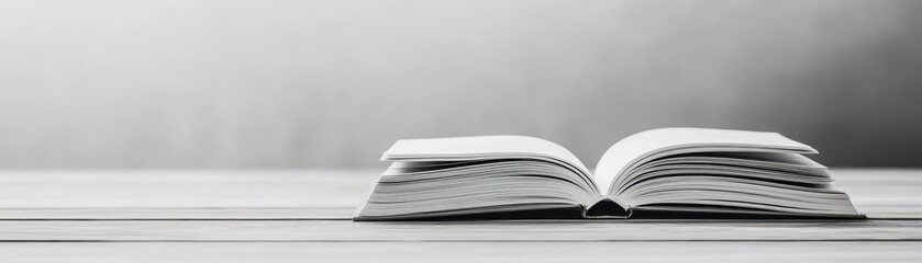 Fototapeta premium Black and White Magazine Layout