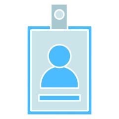 identity card icon illustration