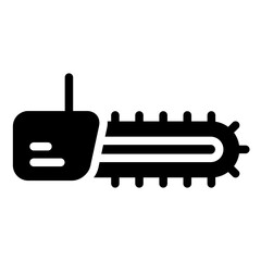 Obraz premium chainsaw icon