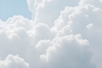 Soft Cloud Texture with Airy Atmospheric Formations