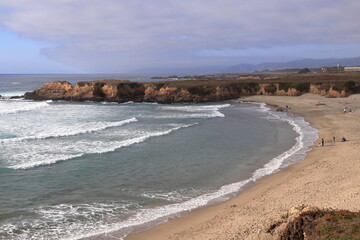 Pudding Creek Beach on the Mendocino Coast near Fort Bragg, California