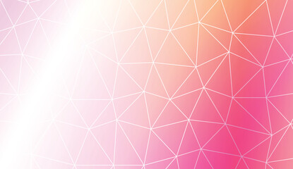 Decorative pattern with triangles style. Template for wallpaper, interior design, decoration, scrapbooking page. Vector illustration. Creative gradient color.