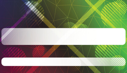 Template with triangles, line, circle, space for text. Gradient color. Design for you business. Vector illustration.