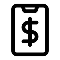 online payment icon for illustration