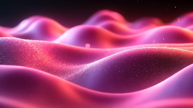 Abstract vibrant textured wave pattern
