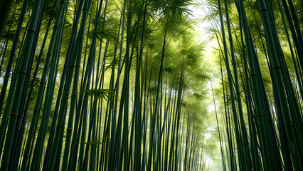 Fototapeta premium bamboo forest background