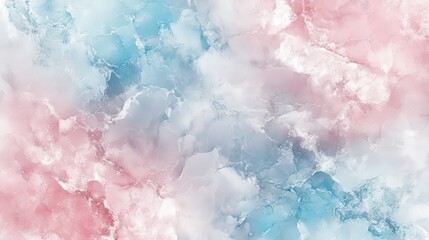 Abstract Pastel Cloudscape: A dreamy and soft abstract cloudscape with pastel hues of pink and blue creates a calming atmosphere and conveys a sense of serenity and tranquility.