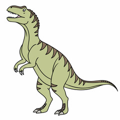 vector illustration of dinosaur