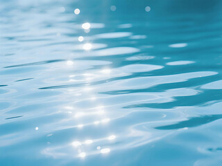 blue water ripples