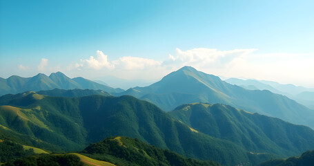 Fototapeta premium panorama of the mountains
