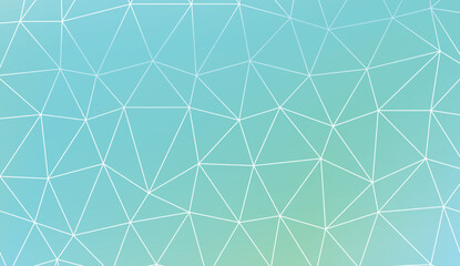 Fototapeta premium Abstract polygonal template. Design for flyer, wallpaper, presentation, paper. Vector illustration. Creative gradient color.