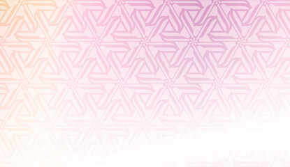 Smart background with decorative geometric layot. Vector illustration. Gradient color