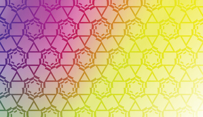 Abstract Geometric Background. Vector illustration. Gradient color