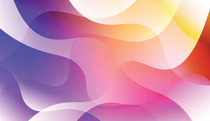 Geometric Pattern With Lines, Wave. For Your Design Ad, Banner, Cover Page. Vector Illustration with Color Gradient.