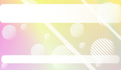 Smooth Abstract Colorful Gradient Background with Line, Circle.s. For Brochure, Banner, Wallpaper, Mobile Screen. Vector Illustration.