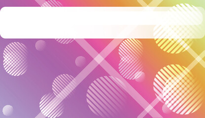 Blur Sweet Dreamy Gradient Color Background with Line, Circle. For Abstract Modern Screen Design For Mobile App. Vector Illustration