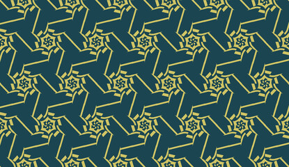 Elegant background with polygonal line. Triangular style. Vector illustration.