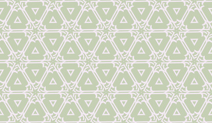 Decorative background with triangles. Curved lines. Vector illustration. Bright background for poster, banner, flyer