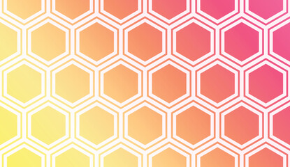 Design Pattern With Abstract Modern Ornament. Triangles Style. Gradient Background Bright Colors. For Soft Banner Template. Vector Illustration. Idea For Your Business