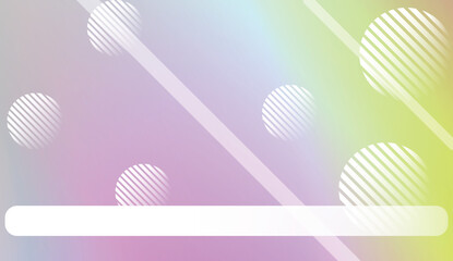 Abstract Background with Lines, Circle. For Your Design Wallpaper, Presentation, Banner, Flyer, Cover Page, Landing Page. Vector Illustration with Color Gradient.