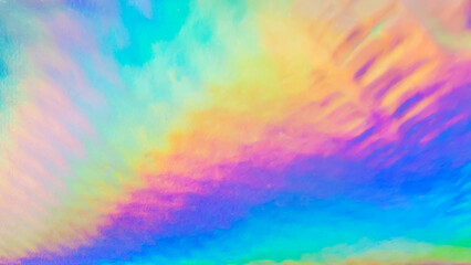 Holographic rainbow foil iridescent texture abstract hologram background