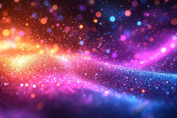 Fototapeta premium Sparkling Glitter Glow