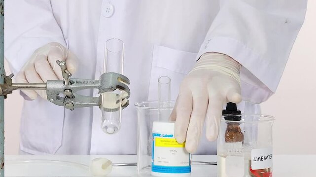 Copper Carbonate and Sulfuric Acid Reaction