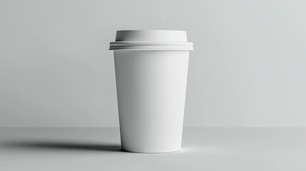Blank Paper Cup Mockup