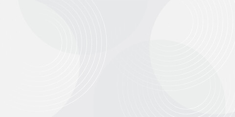 White geometric abstract background overlap layer on bright space with lines effect decoration