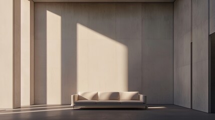 Minimalist living room design chaotic balance in modern architecture and bright interiors