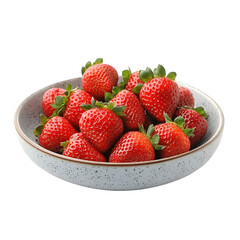 Fresh Strawberries in a Bowl Delicious Red Fruit
