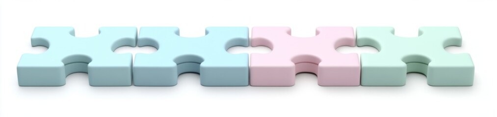 Colorful Puzzle Pieces