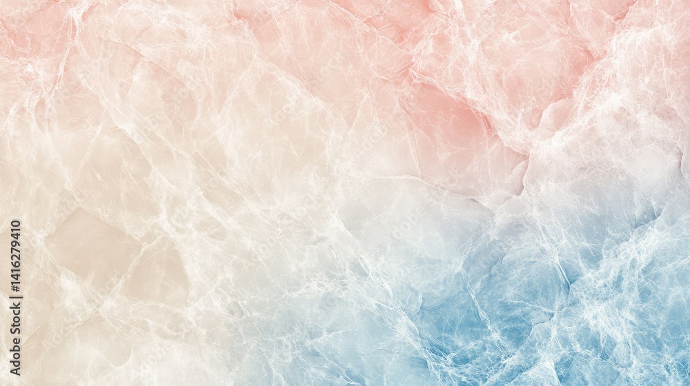 Poster soft textured background with gentle pink and blue hues for creative projects and design work in a c