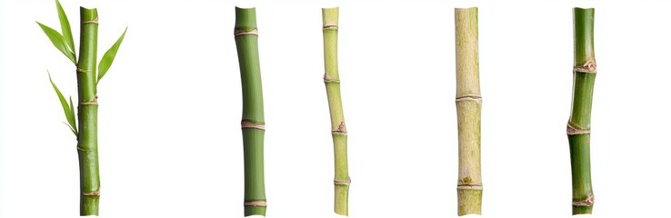 Obraz premium Diverse Bamboo Stalks