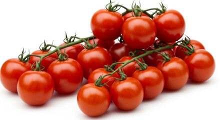Fresh Vine Ripe Tomatoes - Juicy red tomatoes on the vine, perfect for salads, sauces, or snacks. A healthy and delicious choice