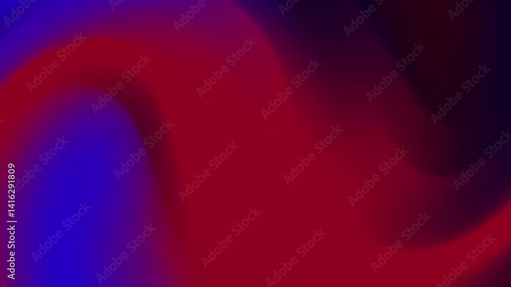 Poster dark red background with red and blue gradient, suitable for abstract and artistic video projects. i