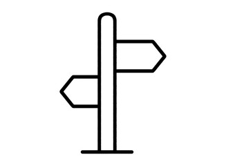set icon of an Traffic Sign Directions