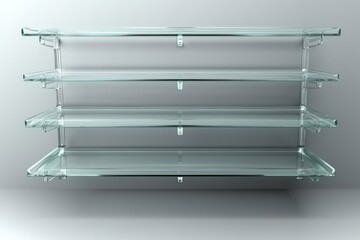 Clear Glass Shelves