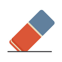 eraser icon pen vector illustration