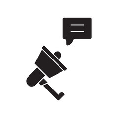 voice advertising glyph