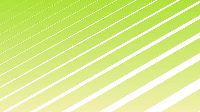 Moving background with colorful stripes in lime green and yellow gradient tones.
