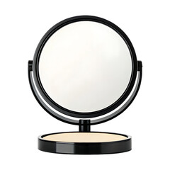 Compact mirror with powder foundation.