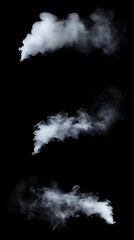 set texture cold mist or hot vapor