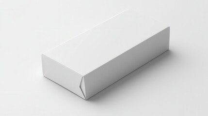 Blank white rectangular box (10)