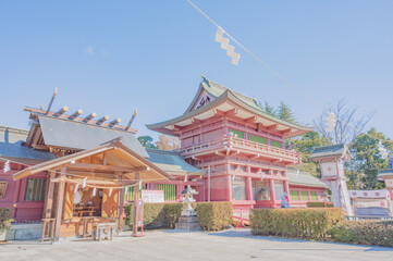 Obraz premium 茨城 笠間稲荷神社