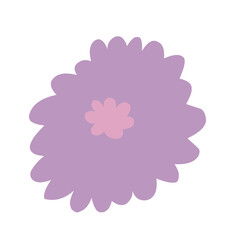 colorful spring floral elements vector illustration set.