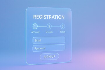 Step-by-Step Digital Registration Interface Design