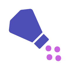 Flavorful Dispersion: Powdered Icon Representation