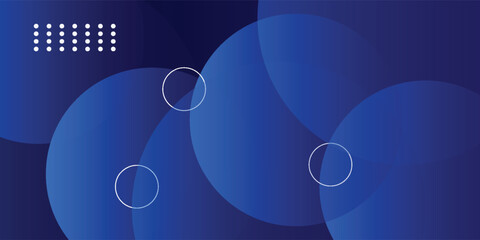 Abstract blue geometric background. Dynamic shapes composition. vector eps10